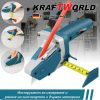 Инструмент за Рязане на Гипскартон и Дървен Материал KraftWorld с ролетка и молив