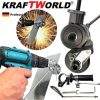 Приставка за Винтоверт и Бормашина за Рязане на Метал KraftWorld + дръжка