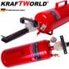 Бутилка за шоково помпане на гуми 9л. KraftWorld компресор за напомпване на автомобилни гуми