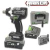 Полски Акумулаторен Комбиниран  Гайковерт / Винтоверт HAWEK 36V 8Ah с 2 Батерии + Дълбока Вложка