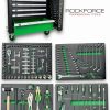 Професионален Шкаф с Инструменти RockForce 172 части
