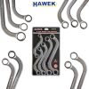 Ключове Звезди S-образни 5 части HAWEK 10-19мм