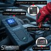 Мощен Стартер STAHLMAYER Авариен Комплект Jump Starter 20Ah и Компресор с LED фенер
