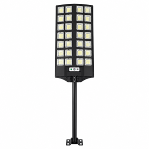 Улична Соларна Лампа SUNVISION с 504 LED Диода + Стойка и Дистанционно
