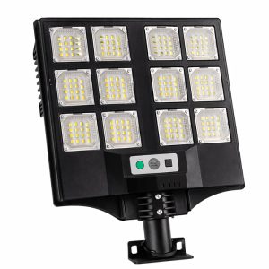Улична Соларна Лампа SUNVISION с 216 LED Диода + Стойка и Дистанционно
