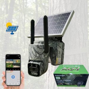ЛОВНА СОЛАРНА КАМЕРА SUNVISION 4G С ДИСТАНЦИОННО НАБЛЮДЕНИЕ